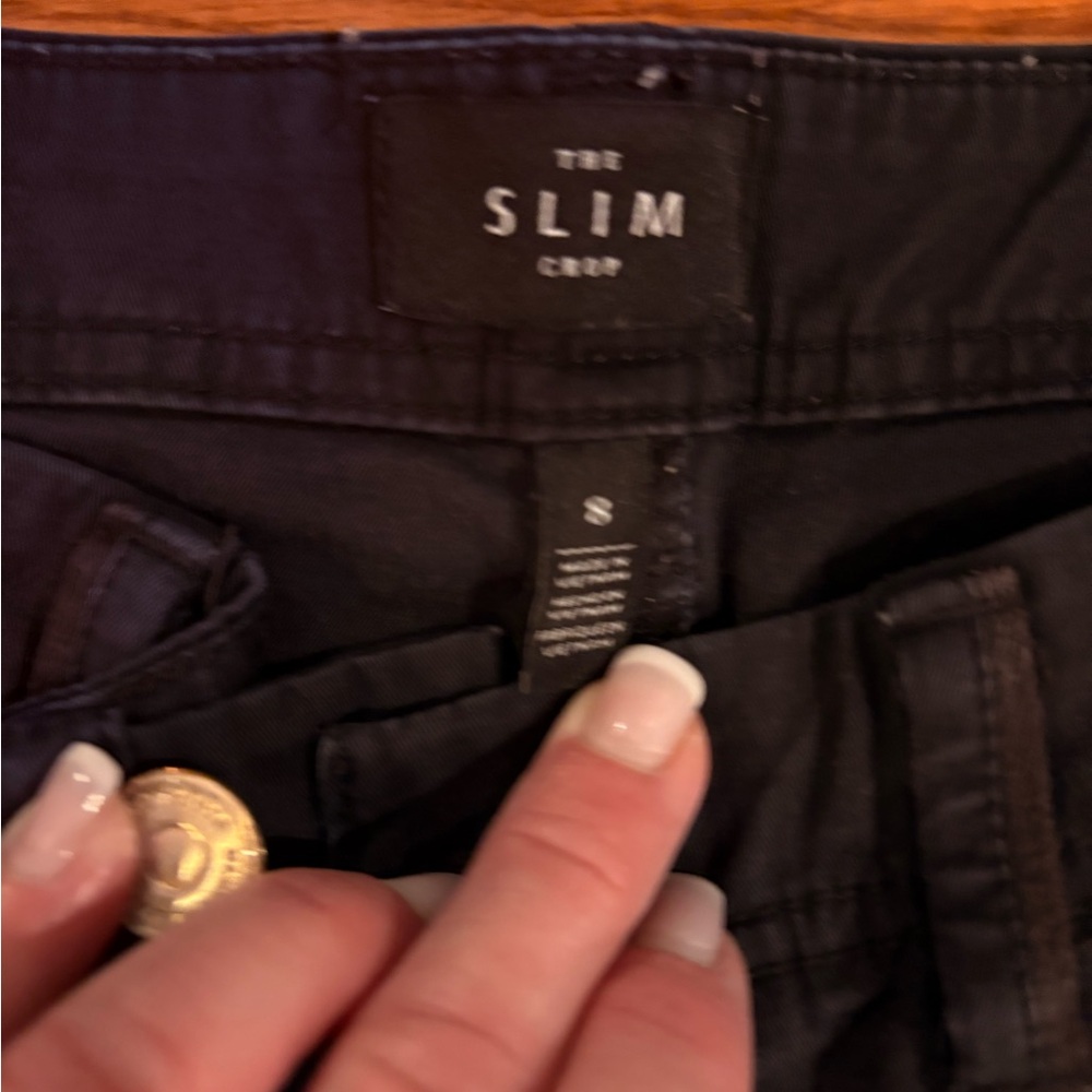 White House Black Market Black Slim Pants